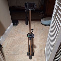 Camera Tripod with Phone Mount