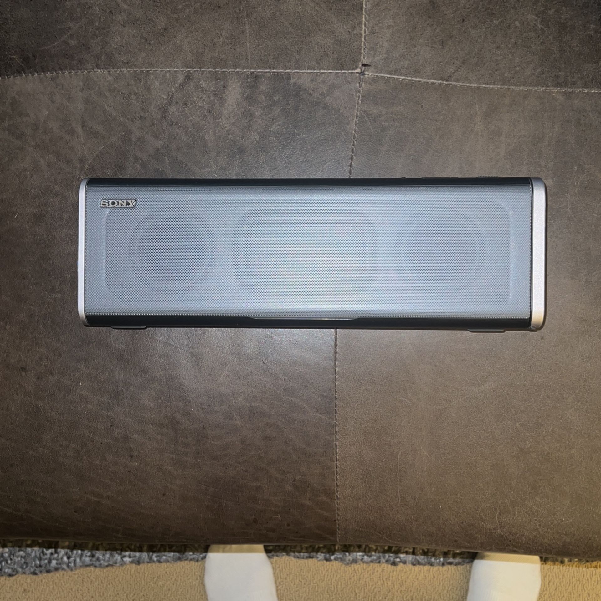 Sony Portable Black Speaker SRS-BTX300 Wireless Bluetooth Coming With Power Cord And Case Cover.