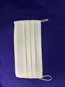 Face mask with filter 100% cotton