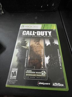 Call of Duty Modern Warfare Trilogy Xbox 360 – Complete – Tested & Working