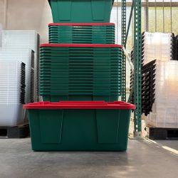 🔥 Costco 40 Gal Heavy Duty Storage Bins w/ Lid – NEW – $12 (Bulk) 