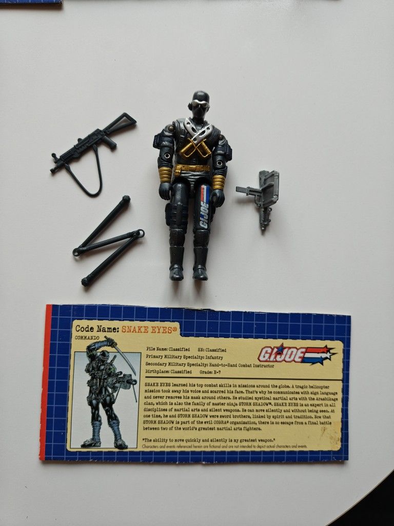 GI JOE SNAKE EYE