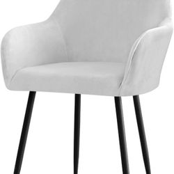 High Arm Chair Cover Elastic Velvet Dining Chair Slipcovers Office Chair Covers Chair Fit for Seat Case Dining Room Home(Color:Grey Cover,Size:1pc