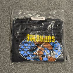 SS26 SUPREME BLACK DOG LEASH COLLAR TEE SIZE XXL NSIB