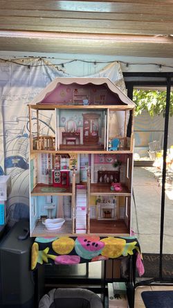 KidKraft Wooden Dollhouse with Furniture