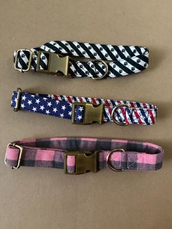 $5.00 each, American Flag dog collar