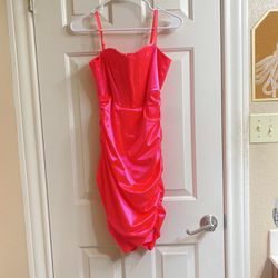 pink prom dress 