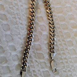 Silver mens Bracelets