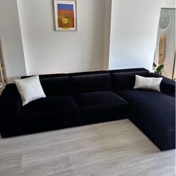 Black Sectional Sofa