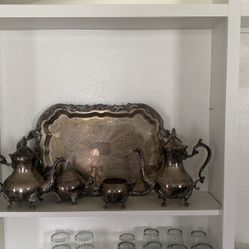 FB Roger Silver Plated Tea and Coffee Set