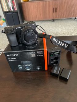 Sony A6400 4k Camera