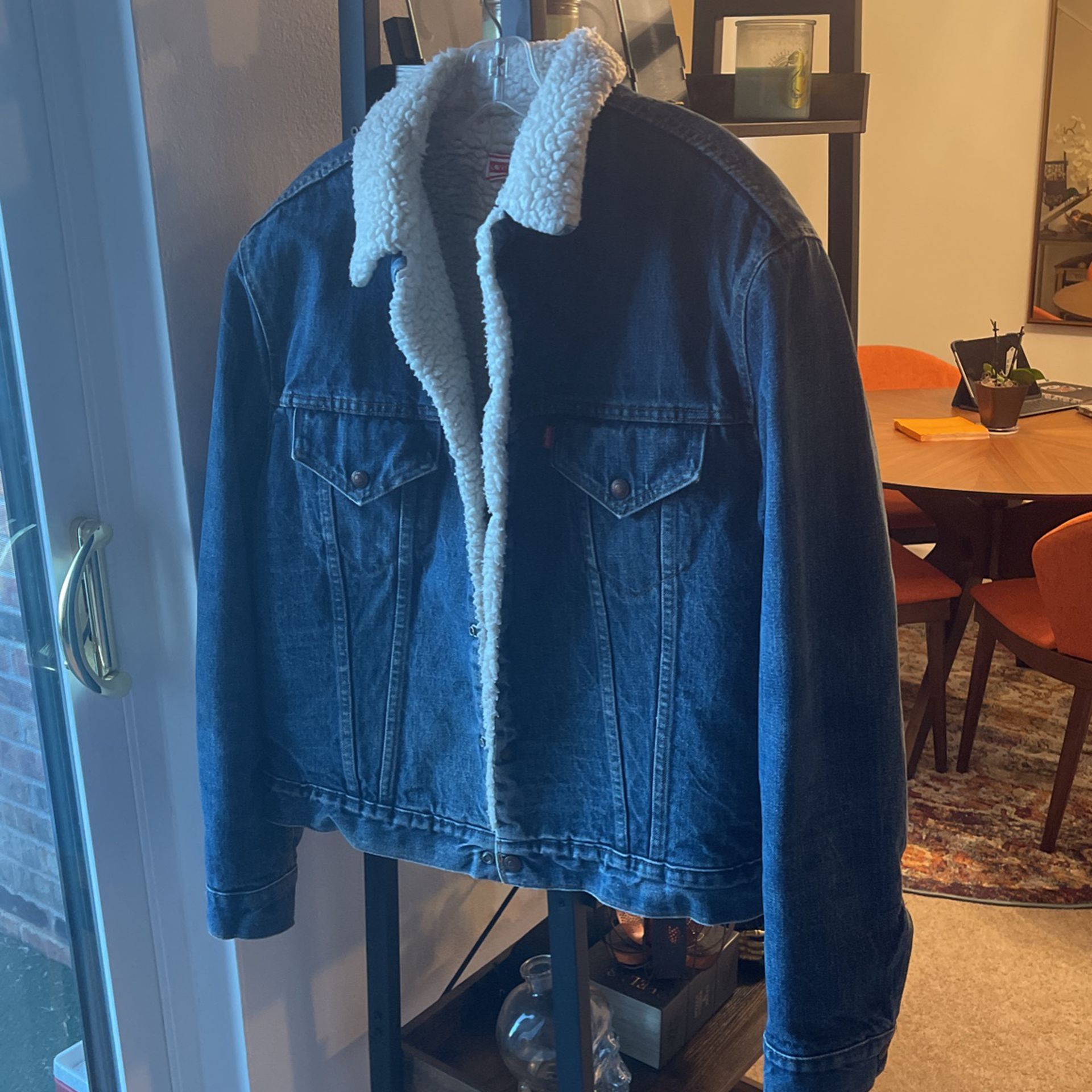 Vintage Levi Sherpa Denim Jacket