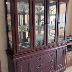 Cherrywood  China Display