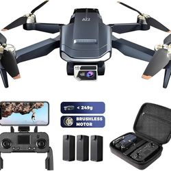 Super Enduring Brushless Motor Drone with 84 Mins Super Long Flight Time, Drone with 4K HD Camera for Beginners, CHUBORY A77 WiFi FPV Quadcopter, Foll