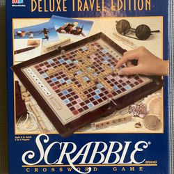 Scrabble Deluxe Travel Edition - Complete