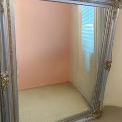 Antique Style Floor Mirror