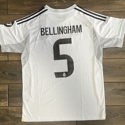 Real Madrid 25/2026 Bellingham #5 Home Jersey Size L