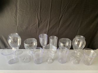 Candy Bar Jars, 13 Total, Varying Sizes