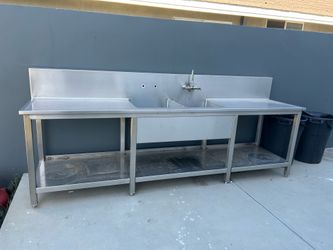 Industrial sink