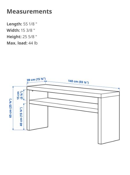 Ikea Lack Console Table