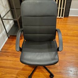 IKEA RENBERGET Computer Desk Rolling Chair Black