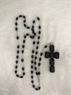 Vintage Rosary - Style  necklace