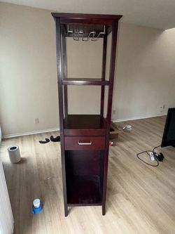 Wine bar standing furniture piece