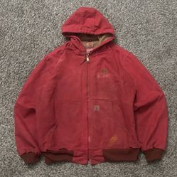 Vintage Red Carhartt Jacket