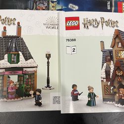 Lego Harry Potter Hogwarts Honeydukes 3 Broomsticks 76388 BOOKS ONLY