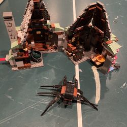 Harry Potter Hagrids Hut With Spider Lego Set