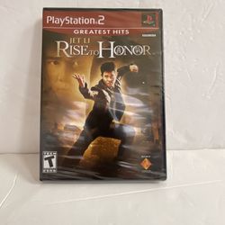 SONY PS2 JET LI RISE TO HONOR (FC(contact info removed)) BRAND NEW