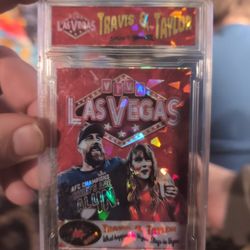 Taylor Swift And Travis Kelci Card