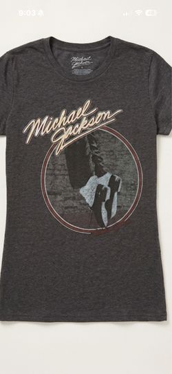 Michael Jackson BILLIE JEAN Band Shirt Ladies T Shirt King of Pop (Slim Fit