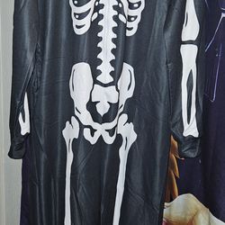 Men's XL Skeleton suit new