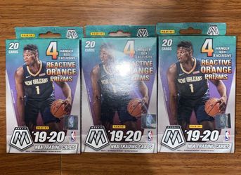 2019-20 Panini Mosaic NBA Basketball Trading Cards Hanger Box