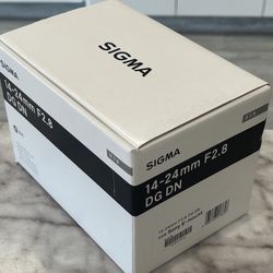 Sigma 14-24mm F2.8  For Sony 