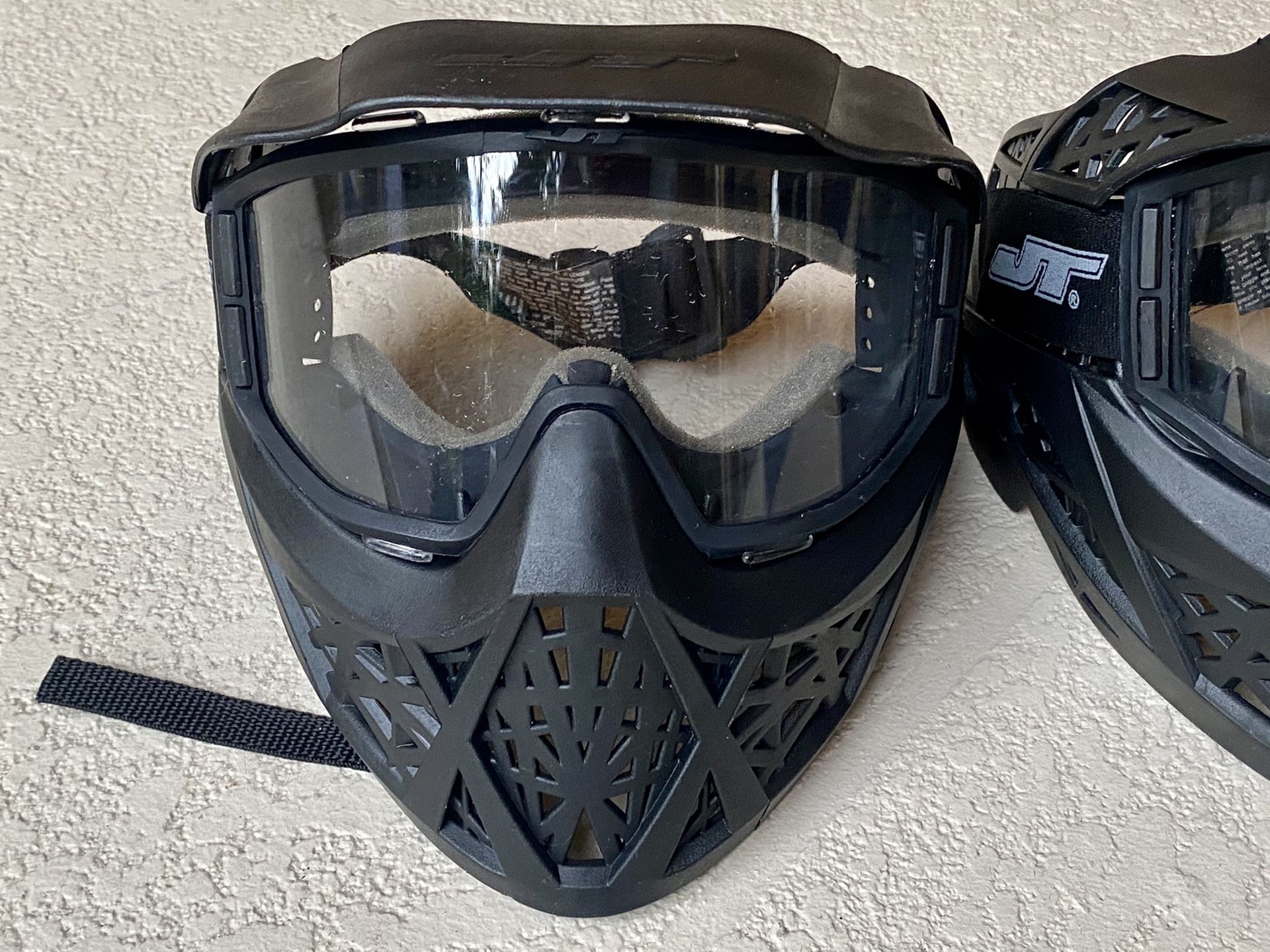 Paintball face mask protection 4 masks