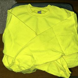 Unisex Neon Pullover Sweater 