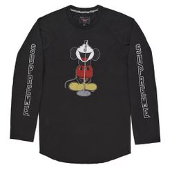 Supreme Number Nine Mickey Raglan Long Sleeve Top 