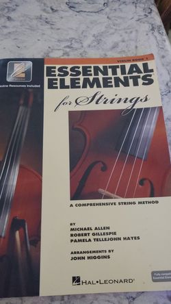 ESSENTIAL ELEMENTS. For strings violin book 1