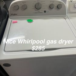 Nice Whirlpool Gas Dryer 