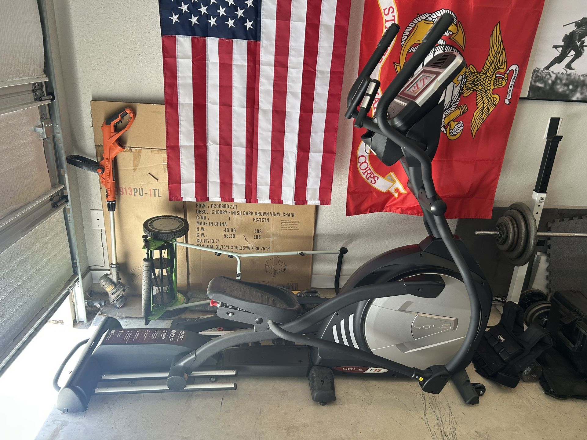 Sole E35 Incline Elliptical Cross Trainer