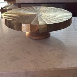 Gold Cake Stand/pedestal