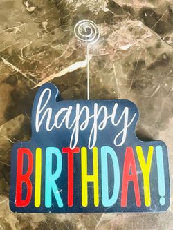 Birthday decoration