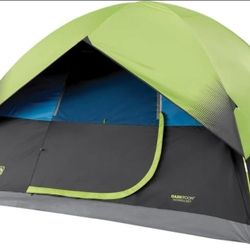 Coleman Sundome Dark Room 6 Person Tent + 2 Tarps