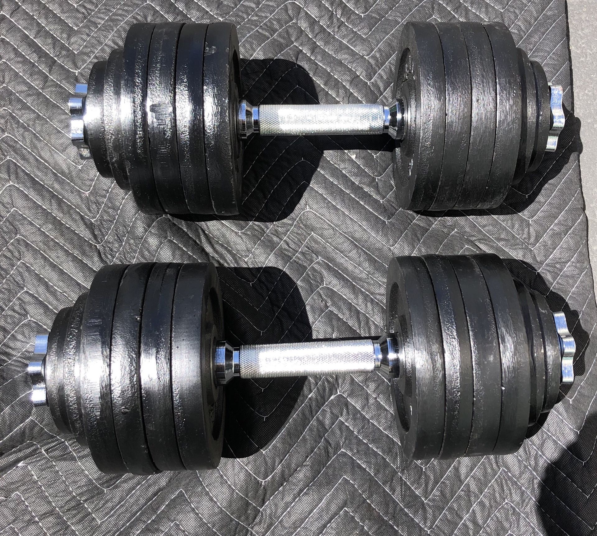 5-52.5 dumbbell set