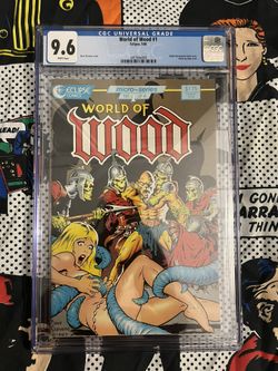 World Of Wood 1 CGC 9.6 Comic Book Dave Stevens