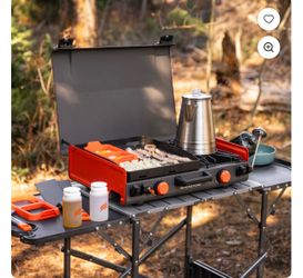 Blackstone Adventure Ready Plancha de Acampar de Propano de 12"x14" con Quemador Lateral