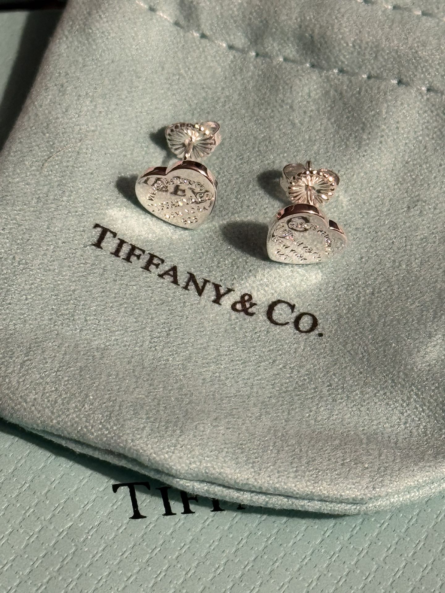Tiffany Heart Earrings