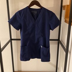Grey’s Anatomy Scrubs Set (top and bottom) - XS - Navy Blue